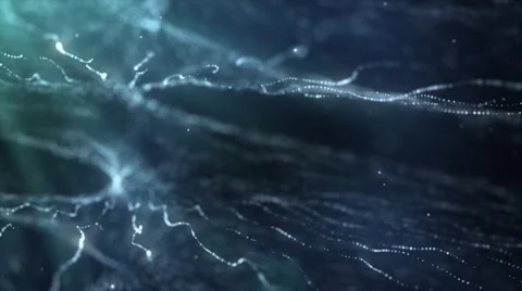 Particles dust abstract light bokeh motion titles cinematic background 10 Video stock 68012500