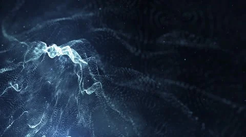 Particles dust abstract light bokeh motion titles cinematic background 04 Stock Footage 68012831