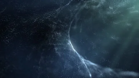 Particles dust abstract light bokeh motion titles cinematic background 11 Stock-Footage 68013320