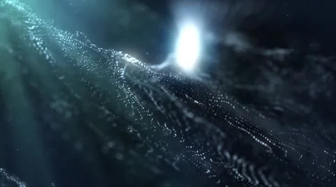 Particles dust abstract light bokeh motion titles cinematic background 12 Stock Footage 68013770