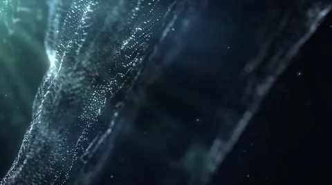 Particles dust abstract light bokeh motion titles cinematic background 16 Stock Footage 68014095