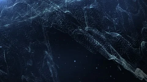 Particles dust abstract light bokeh motion titles cinematic background 07 Stock-Footage 68014469