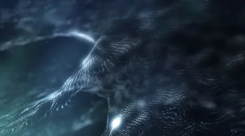 Particles dust abstract light bokeh motion titles cinematic background 13 Stock Footage 68014520