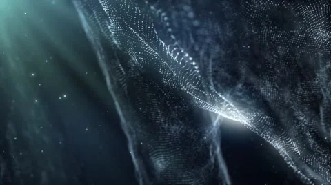 Particles dust abstract light bokeh motion titles cinematic background 17 Stock Footage 68015899