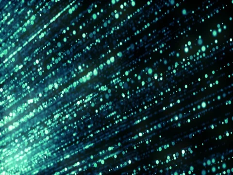 Particles dust abstract light bokeh motion titles cinematic background loop Stock Footage 71017020
