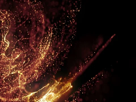 Particles dust abstract light bokeh motion titles cinematic background loop Видео 73101422