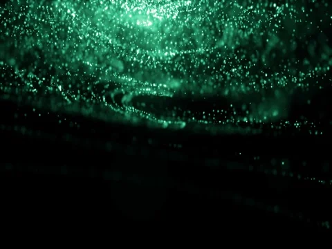Particles dust abstract light bokeh motion titles cinematic background loop Stock Footage 74454457