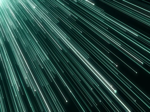 Particles dust abstract light bokeh motion titles cinematic background loop Stock Footage 74936963