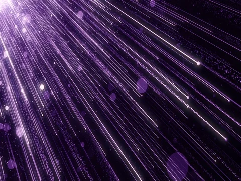 Particles dust abstract light bokeh motion titles cinematic background loop Stock Footage 74958189