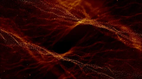 Particles dust abstract light bokeh motion titles cinematic background loop Stock Footage 90008212