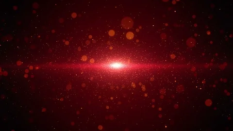 Particles dust abstract light bokeh motion titles cinematic background loop Video stock 95027252