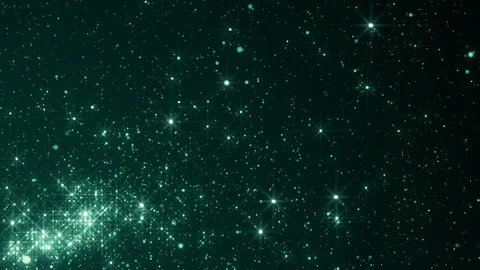 Particles dust abstract light bokeh motion titles cinematic background loop Stock Footage 96406249