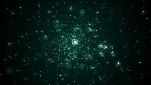 Particles dust abstract light bokeh motion titles cinematic background loop Stock Footage 99127196