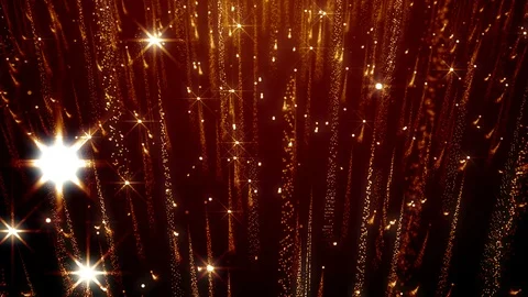 Particles dust abstract light bokeh motion titles cinematic background loop Stock Footage 99203066