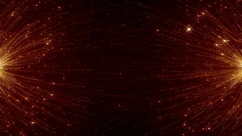Particles dust abstract light bokeh motion titles cinematic background loop Stock Footage 100141218