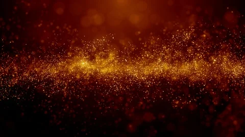 Particles dust abstract light bokeh motion titles cinematic background loop Video stock 101760194