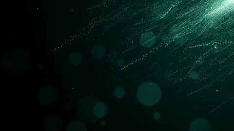 Particles dust abstract light bokeh motion titles cinematic background loop Stock-Footage 108132240