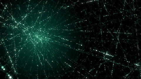 Particles dust abstract light bokeh motion titles cinematic background loop Stock Footage 111727119