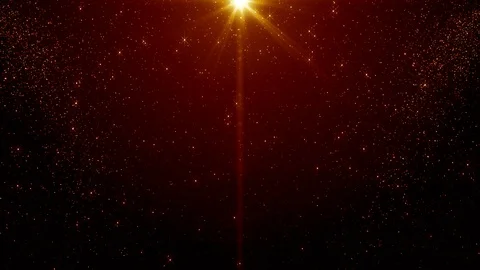 Particles dust abstract light bokeh motion titles cinematic background loop Video stock 112709851