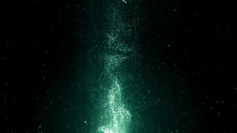 Particles dust abstract light bokeh motion titles cinematic background loop Stock Footage 113291392