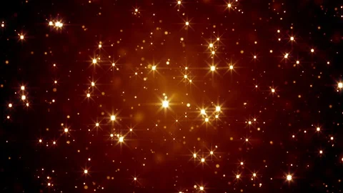 Particles dust abstract light bokeh motion titles cinematic background loop Stock Footage 117429000