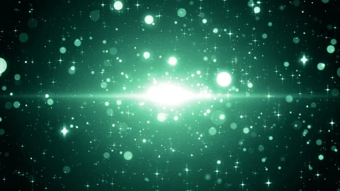 Particles dust abstract light bokeh motion titles cinematic background loop Stock Footage 118268619