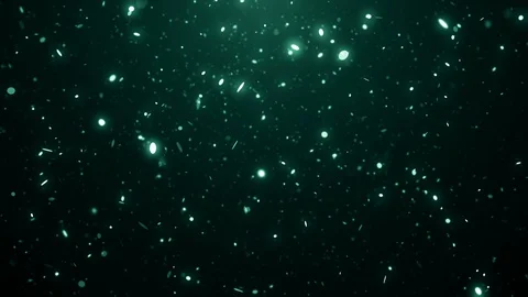 Particles dust abstract light bokeh motion titles cinematic background loop Stock Footage 119676333