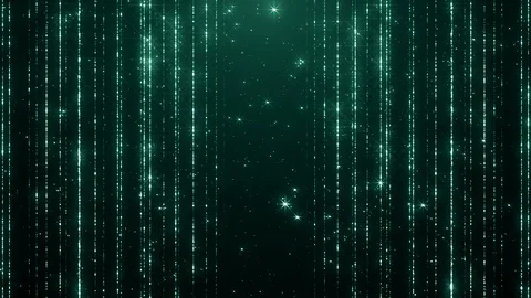 Particles dust abstract light bokeh motion titles cinematic background loop Stock Footage 120327276