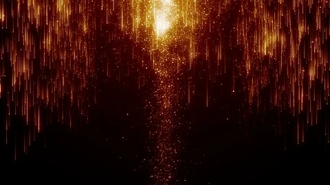Particles dust abstract light bokeh motion titles cinematic background loop Stock Footage 120727537