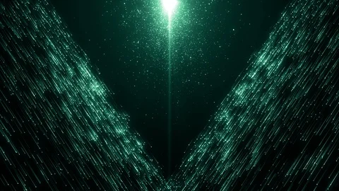 Particles dust abstract light bokeh motion titles cinematic background loop Stock Footage 120770084