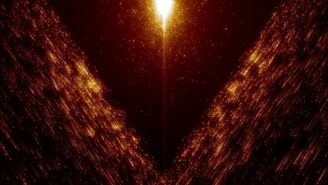 Particles dust abstract light bokeh motion titles cinematic background loop Stock Footage 120774510