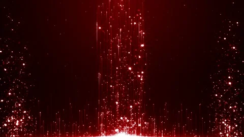 Particles dust abstract light bokeh motion titles cinematic background loop Stock Footage 121373259