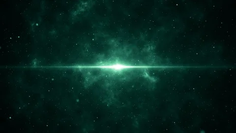 Particles dust abstract light bokeh motion titles cinematic background loop Stock Footage 124768780