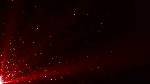 Particles dust abstract light bokeh motion titles cinematic background loop Stock Footage 128330955