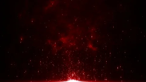 Particles dust abstract light bokeh motion titles cinematic background loop Stock Footage 128331092