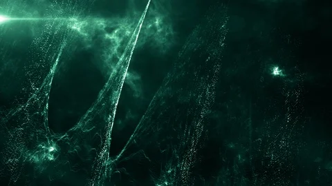 Particles dust abstract light bokeh motion titles cinematic background loop Stock Footage 128737082