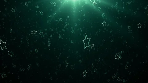 Particles dust abstract light bokeh motion titles cinematic background loop Stock Footage 129560922