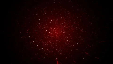 Particles dust abstract light bokeh motion titles cinematic background loop Video stock 129943651
