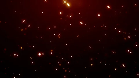 Particles dust abstract light bokeh motion titles cinematic background loop Stock Footage 132169080