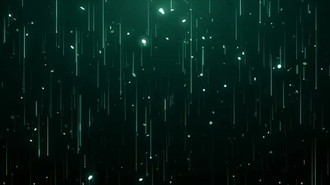 Particles dust abstract light bokeh motion titles cinematic background loop Stock Footage 132373899