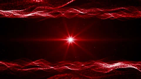 Particles dust abstract light bokeh motion titles cinematic background loop Stock Footage 133234953