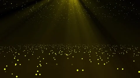 Particles dust abstract motion background. Animation of shimmering particle.. Stock Footage 301785660