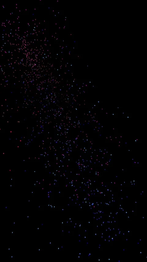 Particles effect. Vídeo Stock 331246288