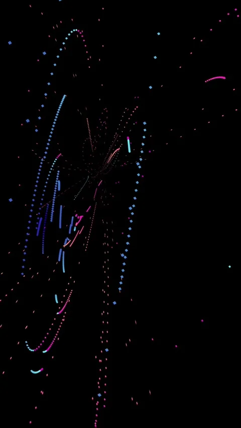 Particles effect. 스톡 동영상 331246350