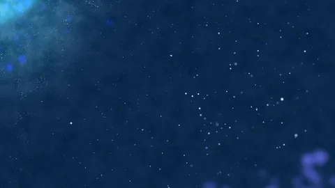 Particles in Elegant Space Stock Footage 70203844