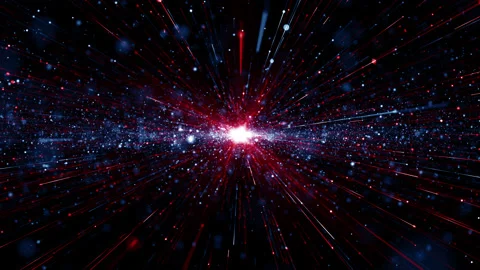 Particles event game trailer titles cinematic openers concert background loop Stock Footage 155644664