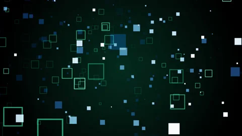 Particles event game trailer titles cinematic openers concert background loop Stock Footage 159320197