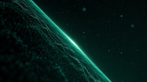 Particles event game trailer titles cinematic openers concert background loop Stock-Footage 161771925