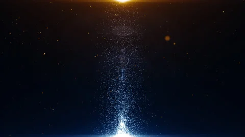 Particles event game trailer titles cinematic openers concert background loop Stock Footage 167987142