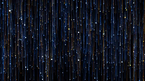 Particles event game trailer titles cinematic openers concert background loop Stock Footage 168731933